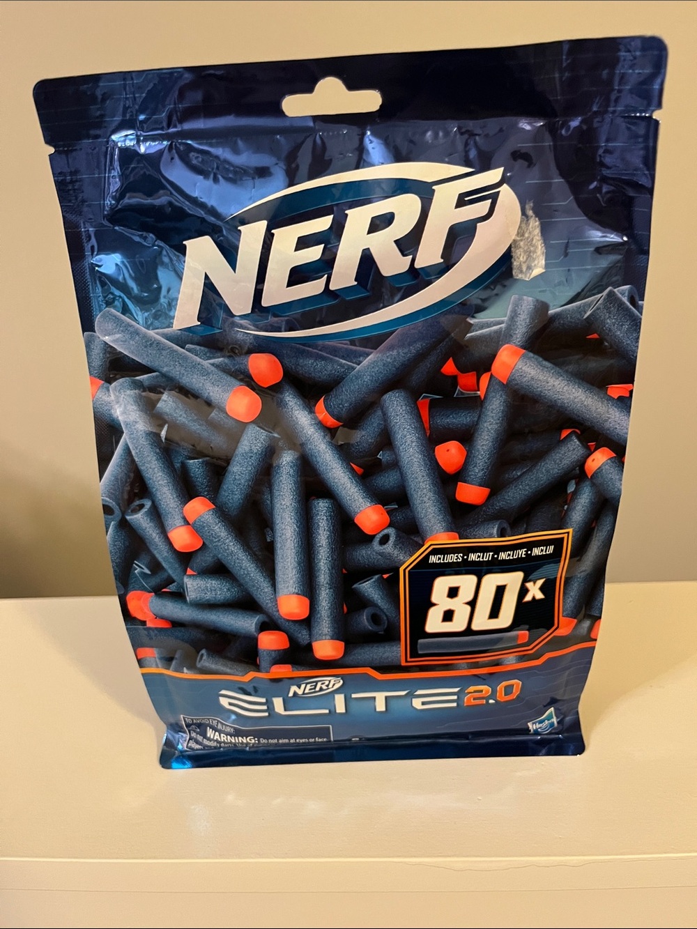 Nerf Elite 2.0 Foam Darts Pack 80x